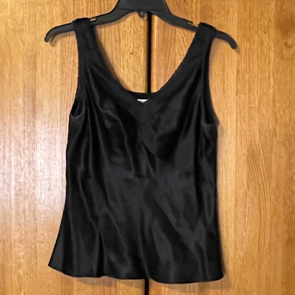 Nine West Silk & Lace Cami Top Size 8P